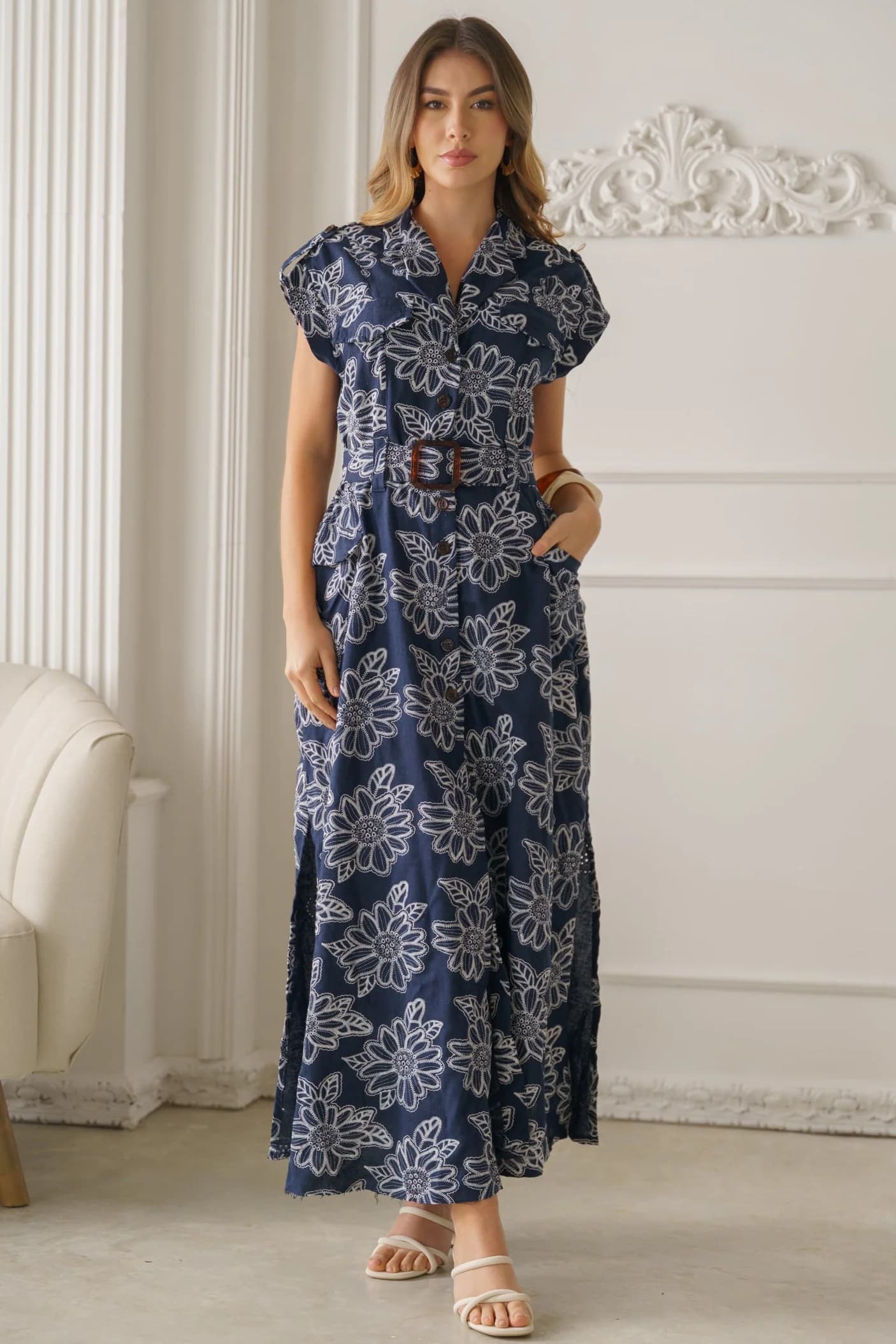 Vestido Kobee Azul