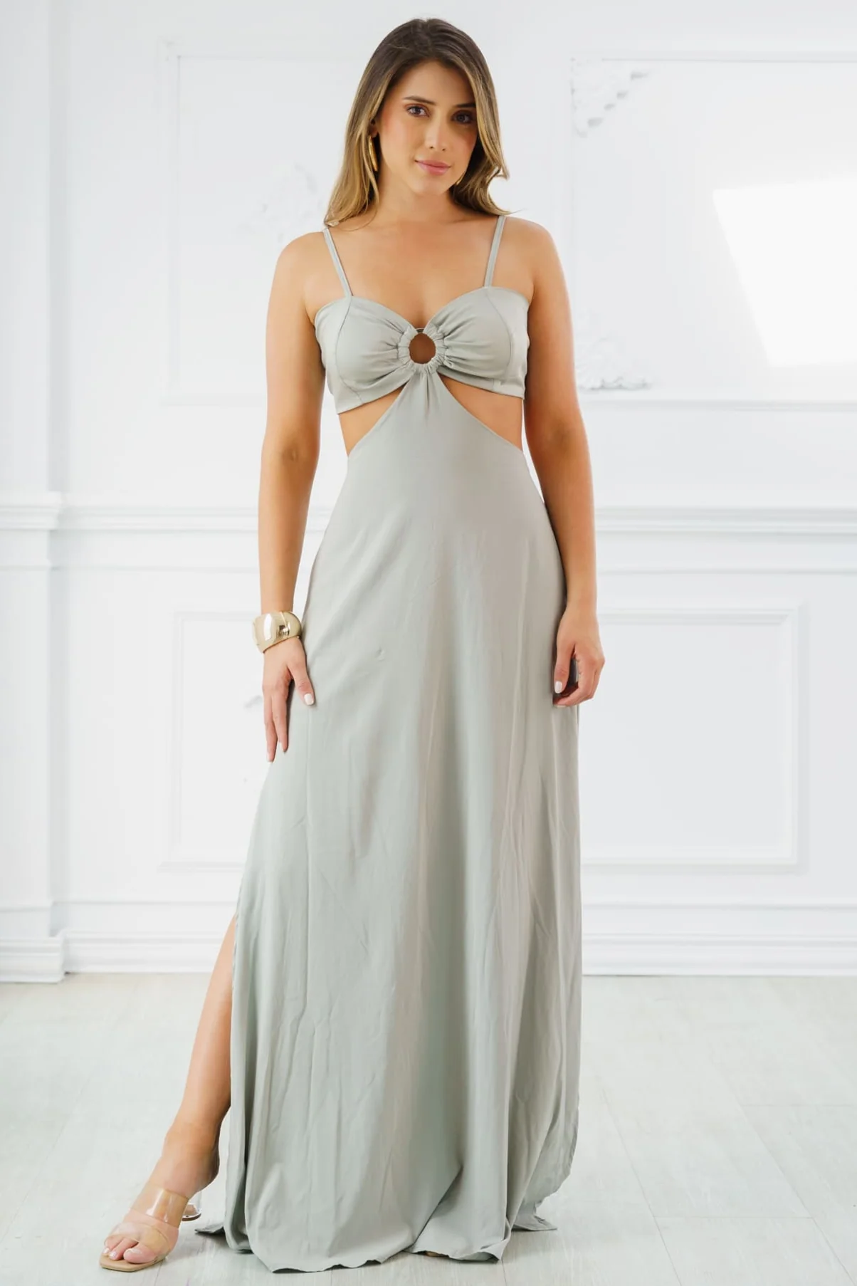 Vestido Prisma Gris