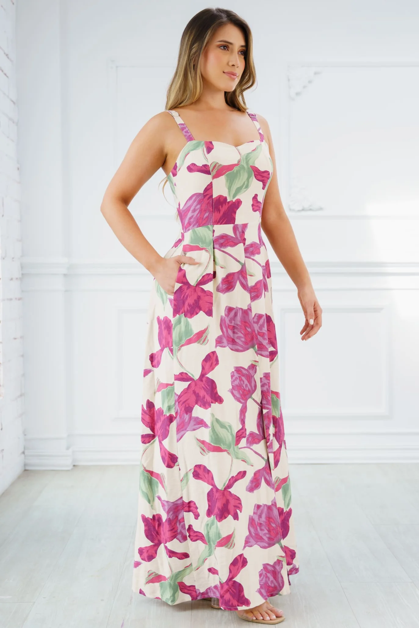Vestido Adele Rosa