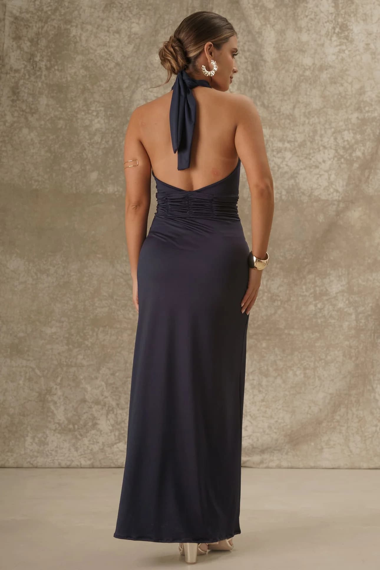 Vestido Rita Azul - vista 2