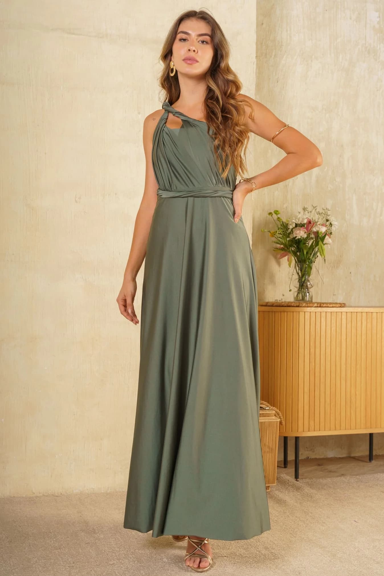 Vestido Infinity Verde - vista 2