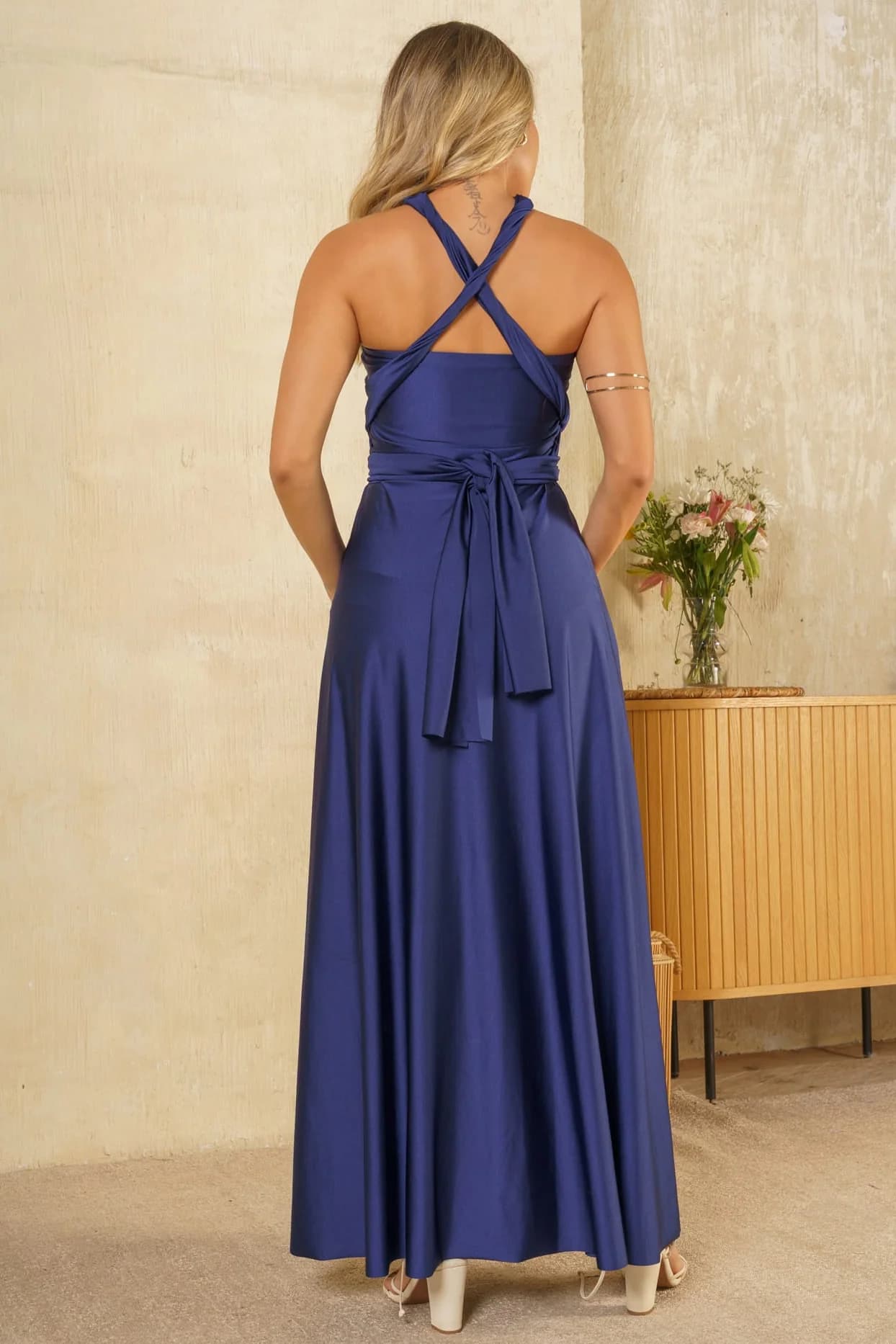 Vestido Infinity Azul - vista 2