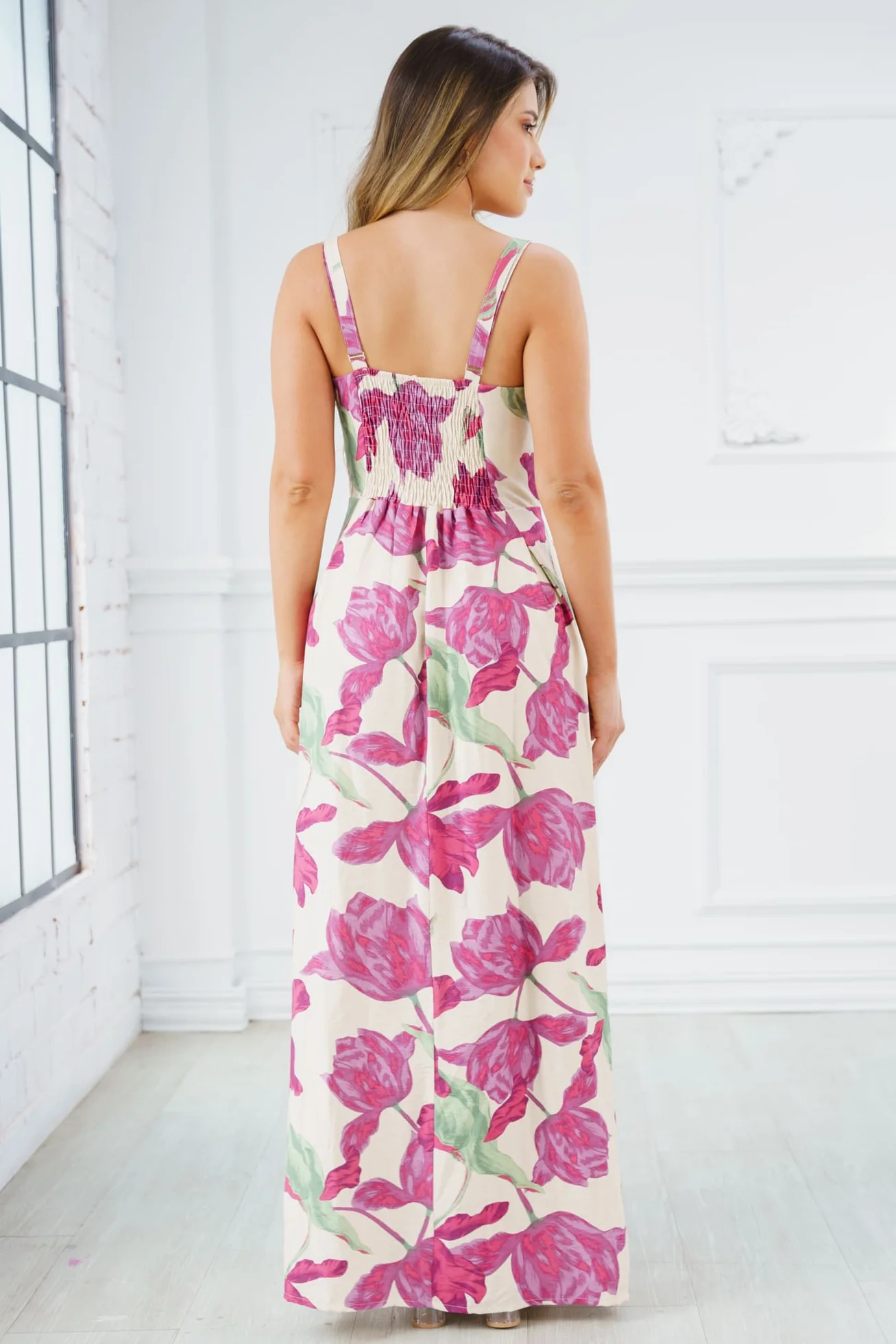 Vestido Adele Rosa - vista 2